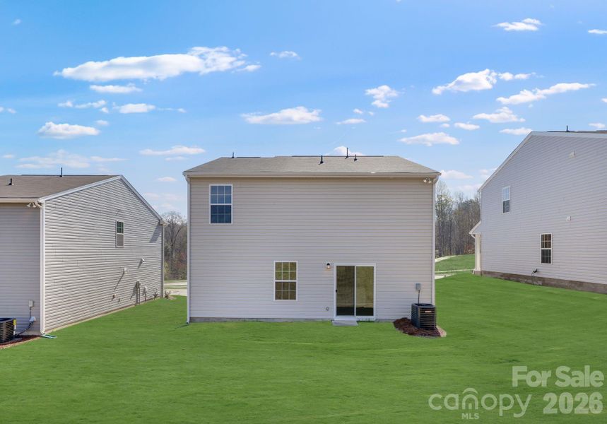 Exterior details and patio area of a home in Cleveland Hill, Shelby (Image 3).