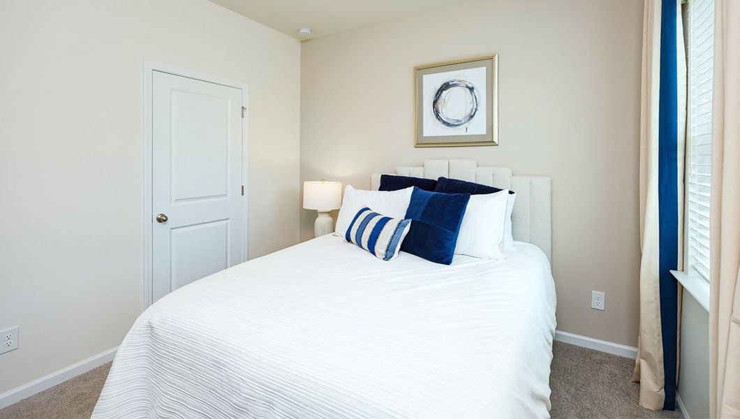 Furnished interior view inside a new home in Cardinal Creek, Charlotte (Image 25).