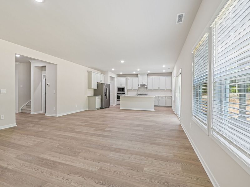 Spacious, unfurnished interior of a new home in Marshburn Landing - Signature Series, Wendell (Image 14). Spacious, unfurnished interior of a new home in Marshburn Landing - Signature Series, Wendell (Image 14).