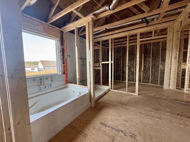 Primary Bathroom Construction Progress