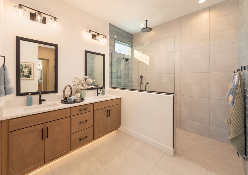 Representative furnished interior of a home built from the The Monticello by David Weekley Homes in Alston at Soleo, San Tan Valley (Image 5).