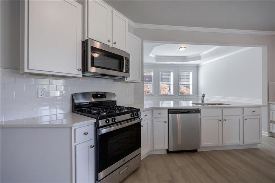 Furnished interior view inside a new home in , Social Circle (Image 12).