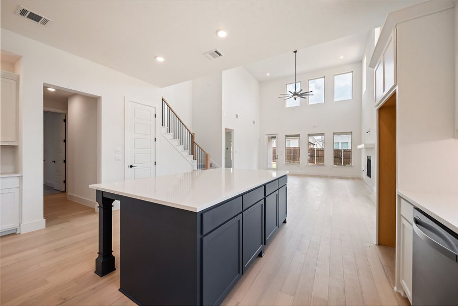 Furnished interior view inside a new home in Tavolo Park, Fort Worth (Image 8).