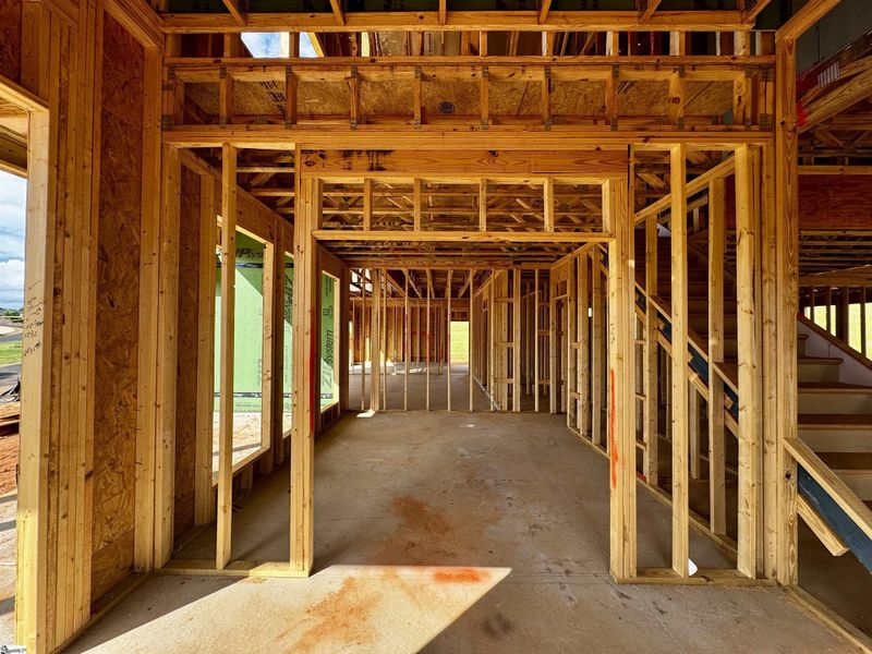 Photo is of actual home in the process of being built. Photo is of actual home in the process of being built.