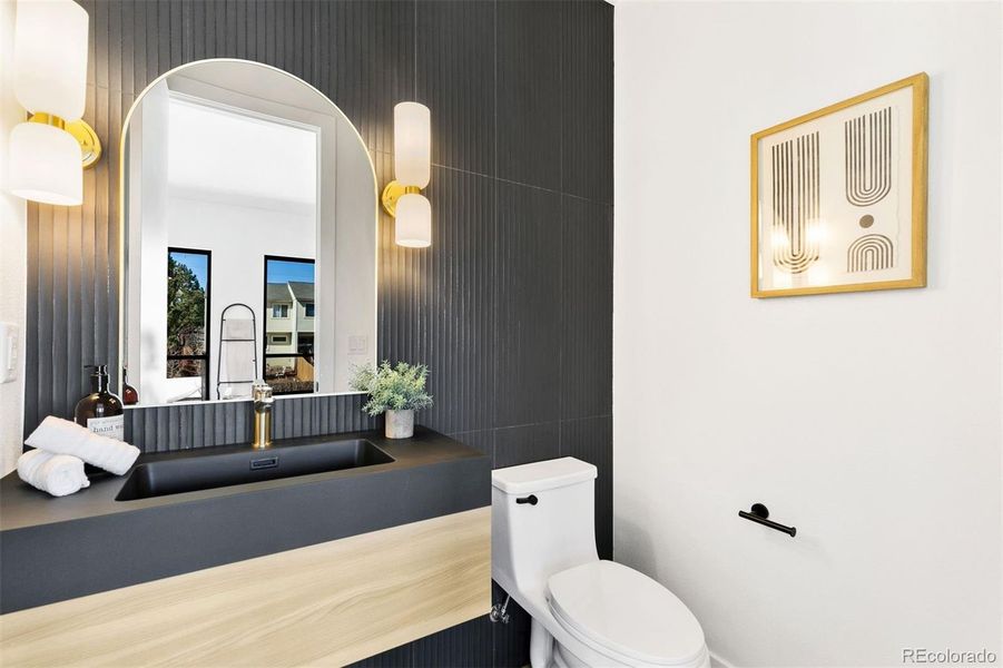 Furnished interior view inside a new home in , Colorado Springs (Image 28).