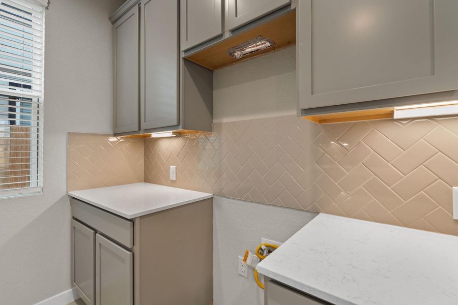 Furnished interior view inside a new home in Cypresswood Landing, Humble (Image 13).