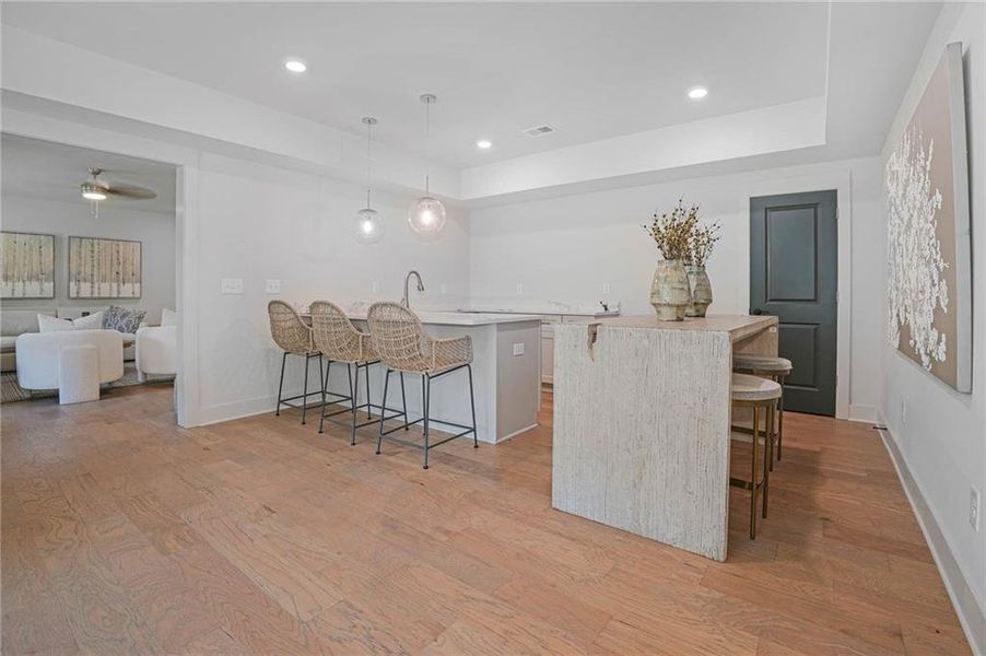 Furnished interior view inside a new home in Steeplechase, Hoschton (Image 16).