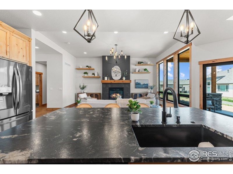 Furnished interior view inside a new home in , Berthoud (Image 23).