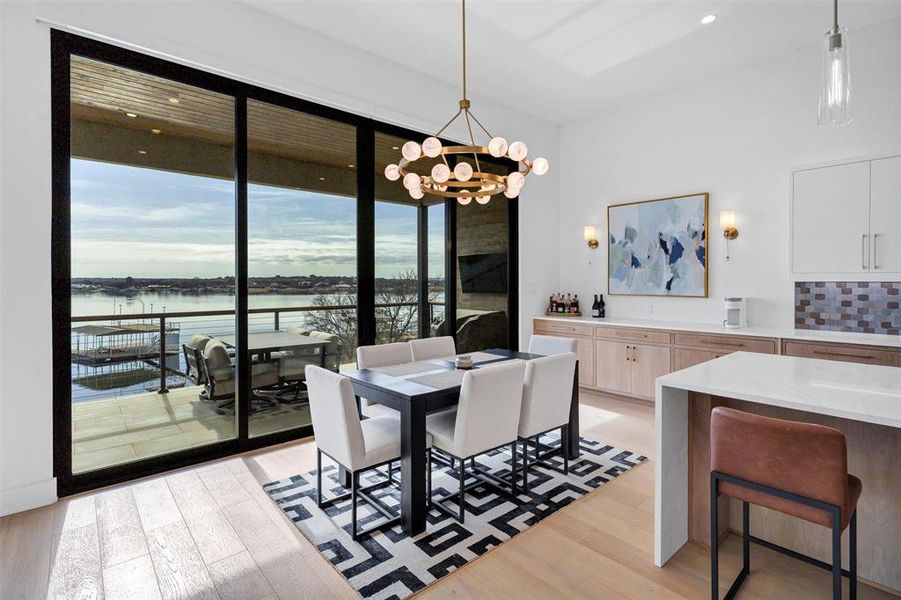 Furnished interior view inside a new home in , Graford (Image 13).