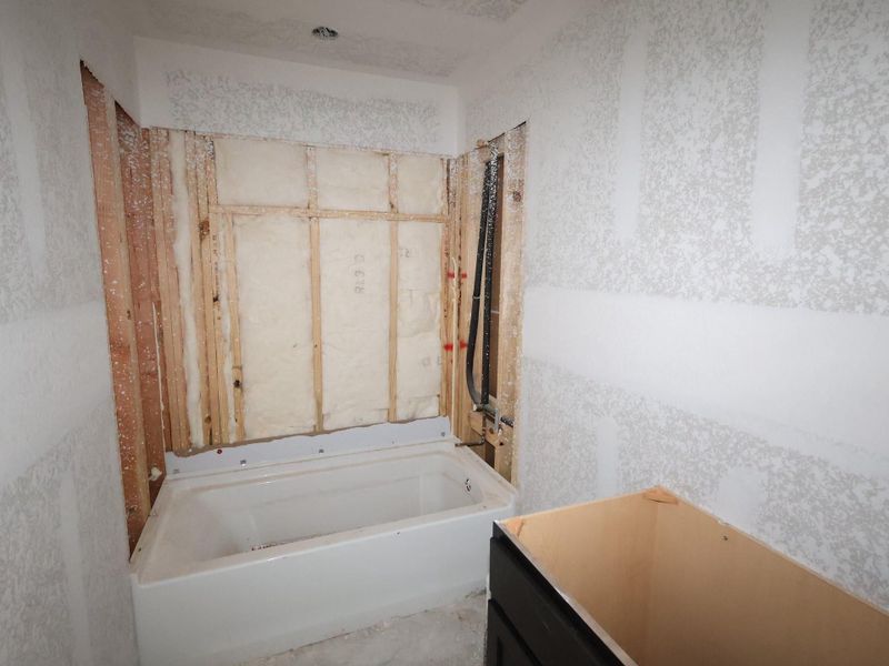 In-progress construction of a new home in Wildrye, Waller, TX (Image 20).