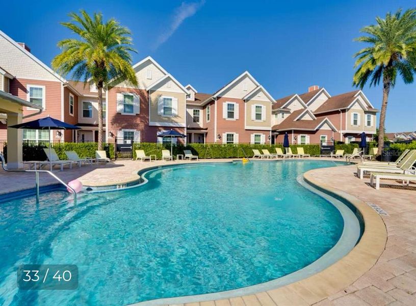 Front exterior of a new home in , Kissimmee, FL, highlighting curb appeal (Image 18). Front exterior of a new home in , Kissimmee, FL, highlighting curb appeal (Image 18).