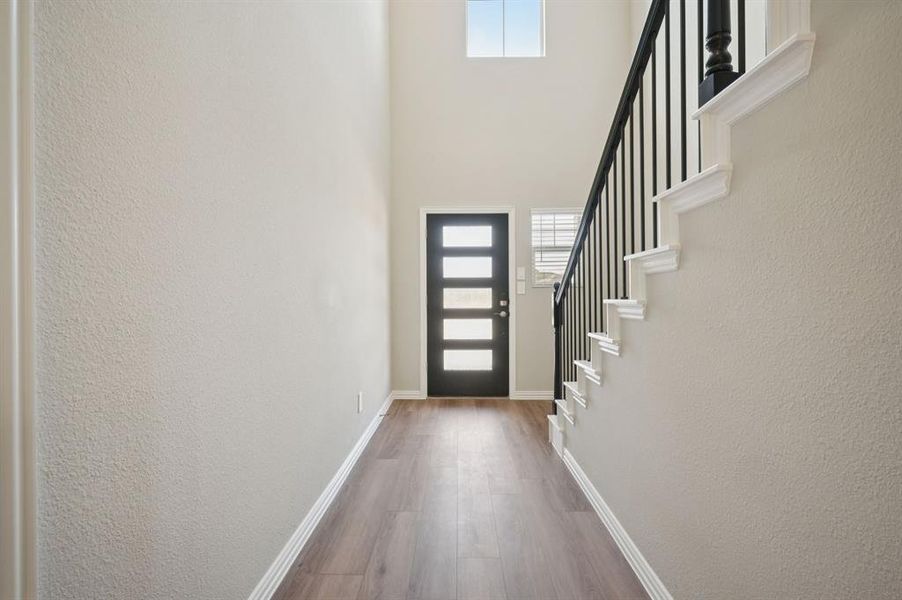 Spacious, unfurnished interior of a new home in Eastridge - Spring Series, McKinney (Image 17). Spacious, unfurnished interior of a new home in Eastridge - Spring Series, McKinney (Image 17).