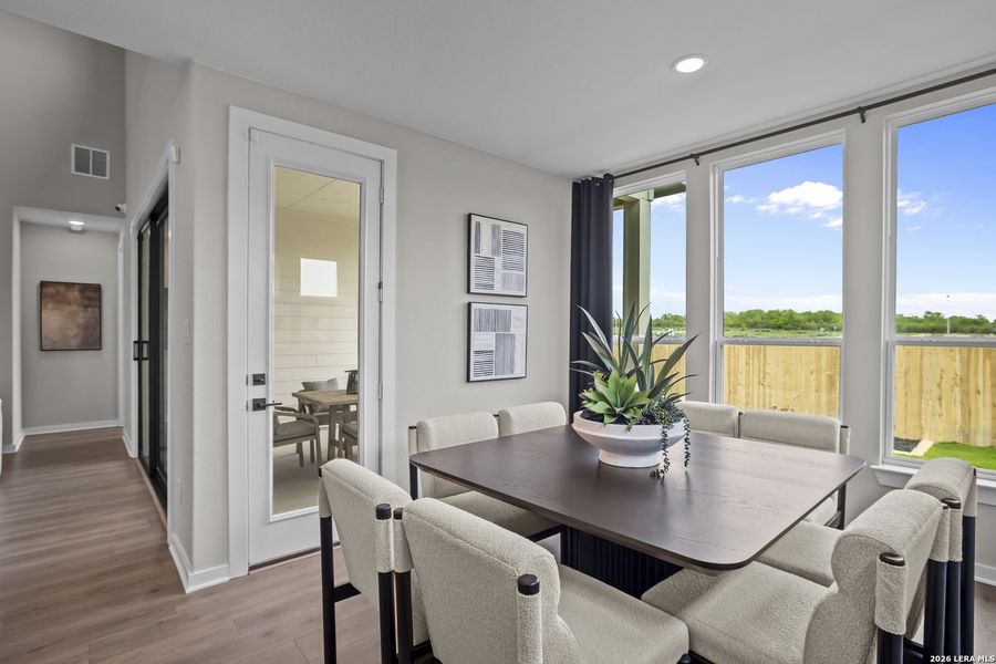 Furnished interior view inside a new home in The Parklands, Schertz (Image 34). Furnished interior view inside a new home in The Parklands, Schertz (Image 34).