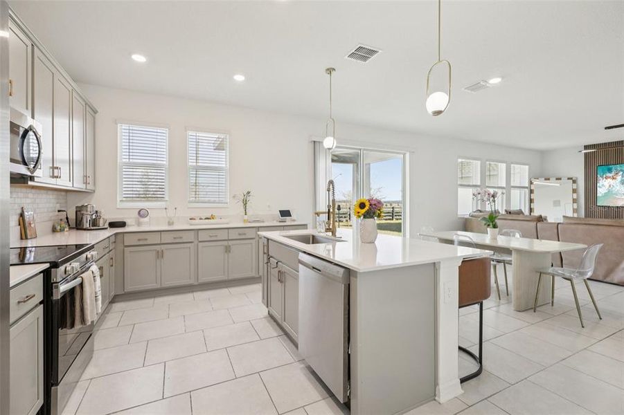 Furnished interior view inside a new home in , Apopka (Image 36).