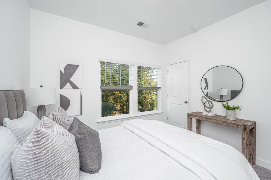 Furnished interior view inside a new home in , Charleston (Image 12).
