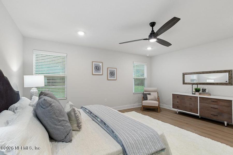Furnished interior view inside a new home in , Jacksonville (Image 9).