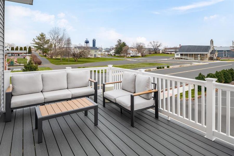 Representative exterior details of a home built from the Mayer by Ryan Homes in Stowe Branch Townhomes, Charlotte (Image 2).