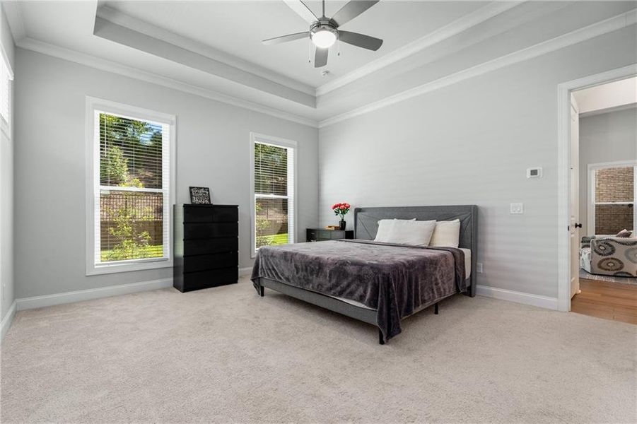 Furnished interior view inside a new home in , Johns Creek (Image 28). Furnished interior view inside a new home in , Johns Creek (Image 28).