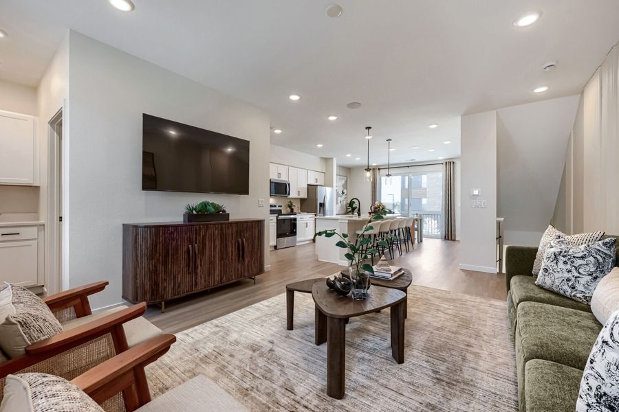 Furnished interior view inside a new home in Uplands, Westminster (Image 5).