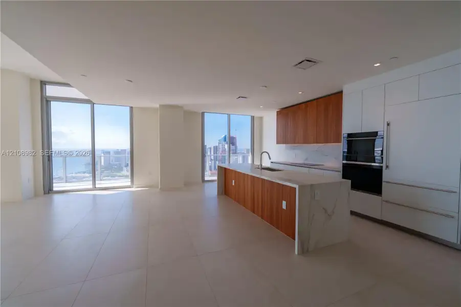Furnished interior view inside a new home in , Miami (Image 6).