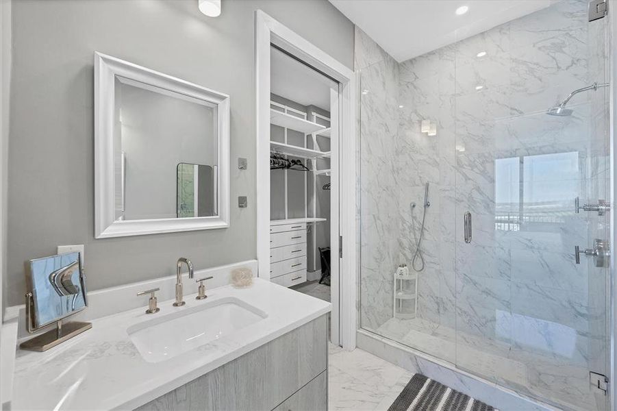 Furnished interior view inside a new home in , Sarasota (Image 26).