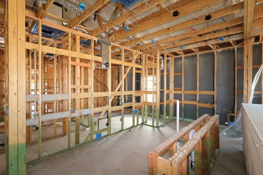 Spacious, unfurnished interior of a new home in Escondido 50' Homesites, Magnolia (Image 7). Spacious, unfurnished interior of a new home in Escondido 50' Homesites, Magnolia (Image 7).