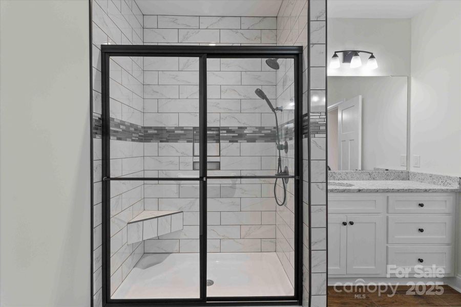 Furnished interior view inside a new home in , Cleveland (Image 3).