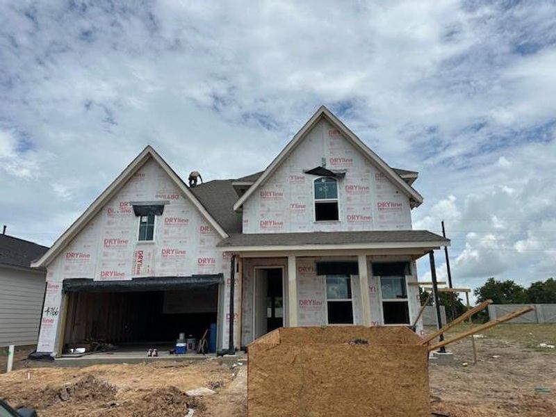 Actual progress of your home