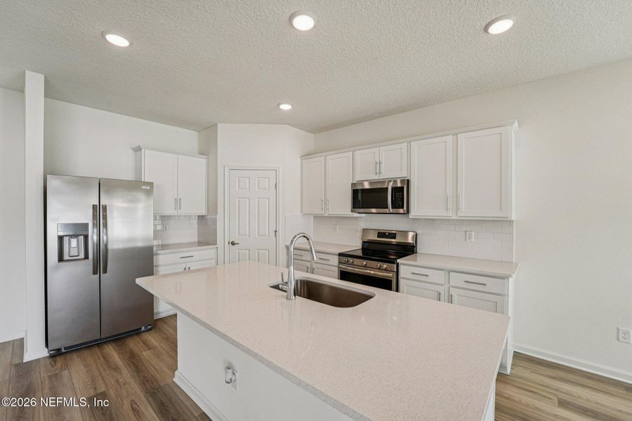 Furnished interior view inside a new home in Panther Creek, Jacksonville (Image 8).