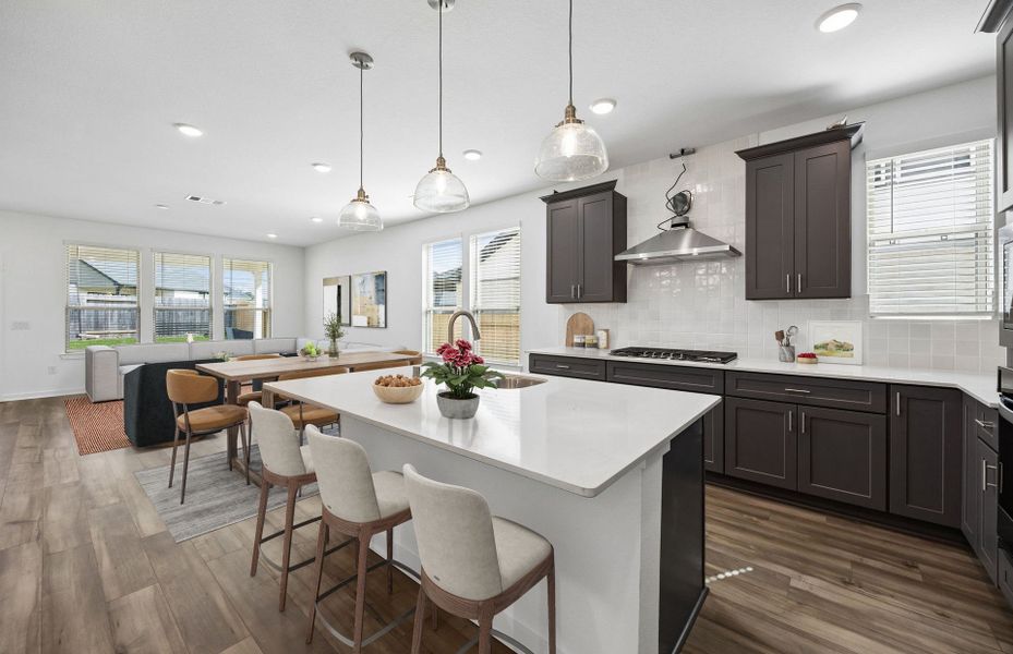 Furnished interior view inside a new home in Ellerden, Tomball (Image 15).