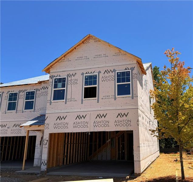 In-progress construction of a new home in Leydenview, Mableton, GA (Image 26).