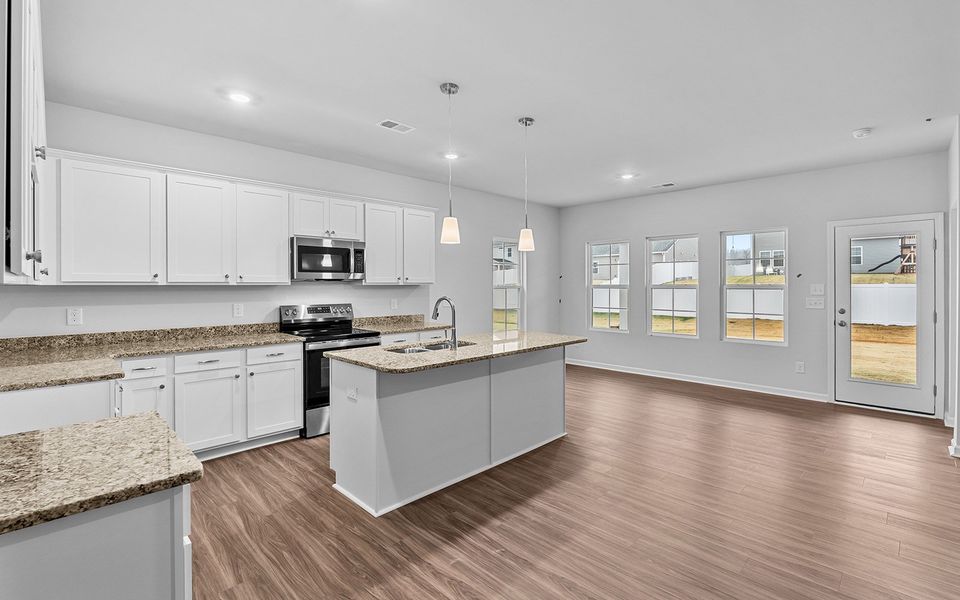 Furnished interior view inside a new home in Fieldstone, Lexington (Image 7).