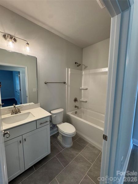 Hallway full bathroom