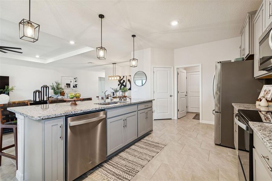 Furnished interior view inside a new home in , Wesley Chapel (Image 19).