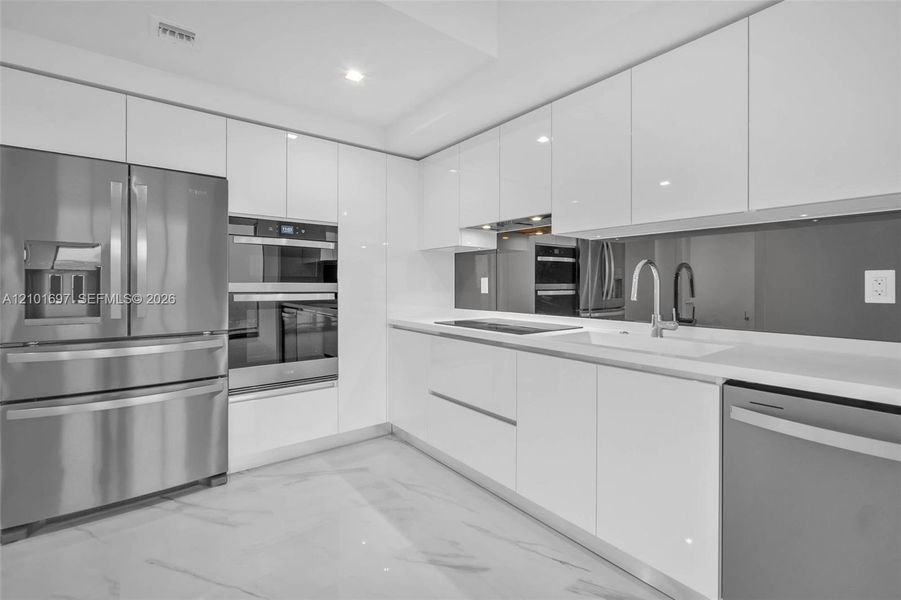 Furnished interior view inside a new home in , Hallandale Beach (Image 18).