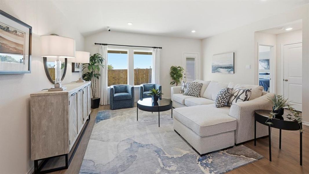 Furnished interior view inside a new home in Chalk Hill, Celina (Image 15).