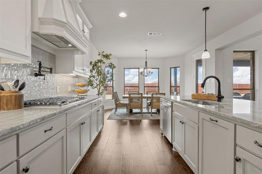 Furnished interior view inside a new home in , Waco (Image 29).