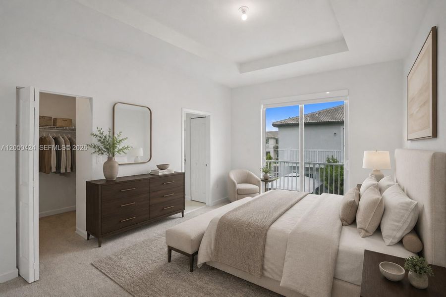 Furnished interior view inside a new home in , Homestead (Image 11). Furnished interior view inside a new home in , Homestead (Image 11).