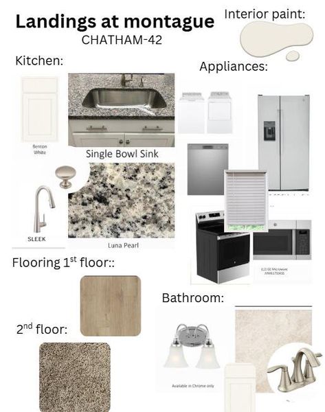 Sample of building materials used in homes in The Landings at Montague, Goose Creek (Image 13). Sample of building materials used in homes in The Landings at Montague, Goose Creek (Image 13).