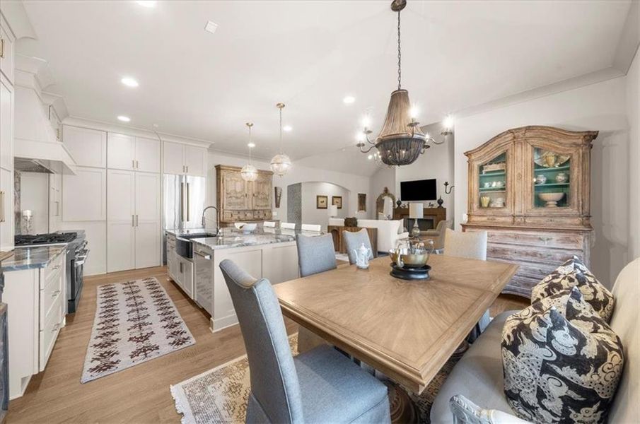 Furnished interior view inside a new home in , Roswell (Image 45). Furnished interior view inside a new home in , Roswell (Image 45).