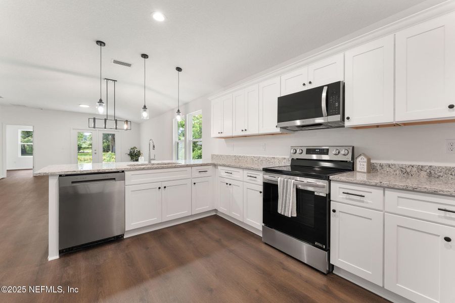 Furnished interior view inside a new home in , Green Cove Springs (Image 44).