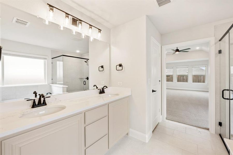 Furnished interior view inside a new home in West Crossing, Anna (Image 12). Furnished interior view inside a new home in West Crossing, Anna (Image 12).