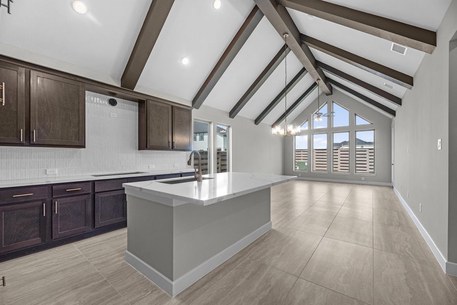 Furnished interior view inside a new home in Austin Point, Richmond (Image 6).