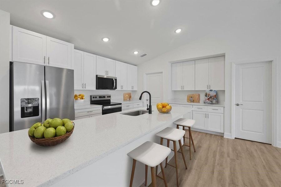 Furnished interior view inside a new home in Cape Coral, Cape Coral (Image 4).