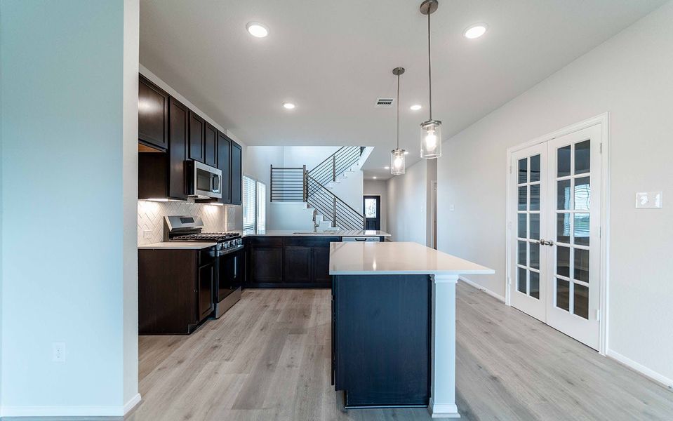 Furnished interior view inside a new home in Paramount, Kyle (Image 7).
