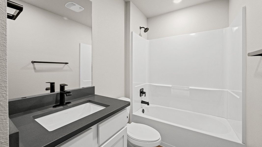 Furnished interior view inside a new home in The Islands of Rockport, Rockport (Image 8).