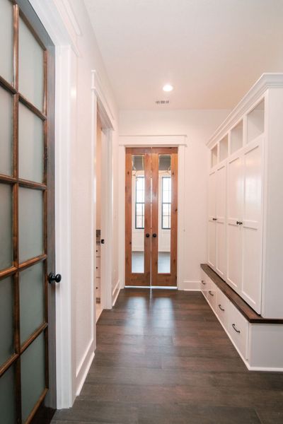Representative unfurnished interior of a home built from the The Julia by Reece Homes in Pebble Creek, College Station (Image 27).