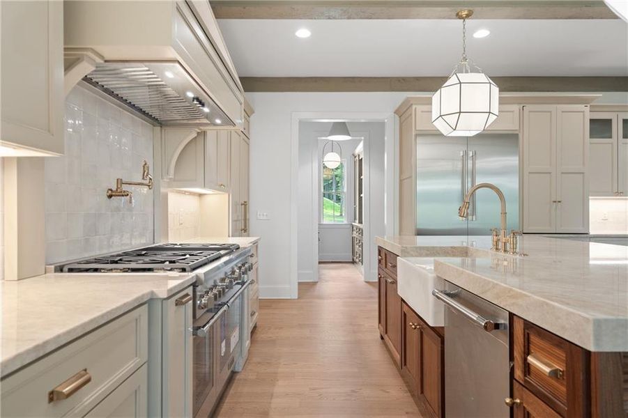 Furnished interior view inside a new home in , Milton (Image 8).