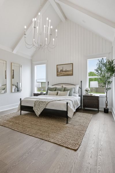 Furnished interior view inside a new home in Stella Ranch, Bryan (Image 61).