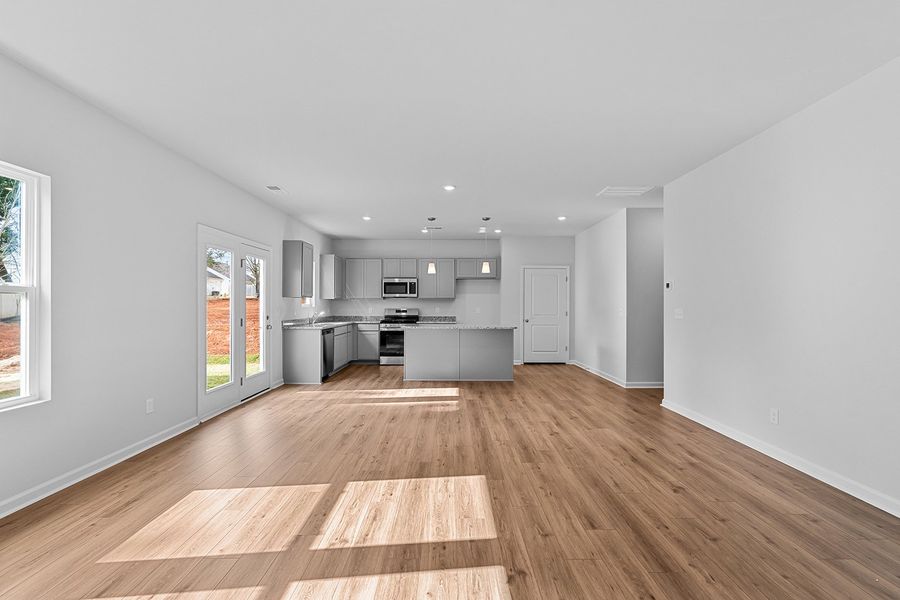 Spacious, unfurnished interior of a new home in Bell West, Kernersville (Image 20).